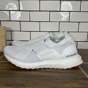 adidas UltraBoost Slip On DNA Womens 6.5 Running Shoes White Primeknit Sneaker